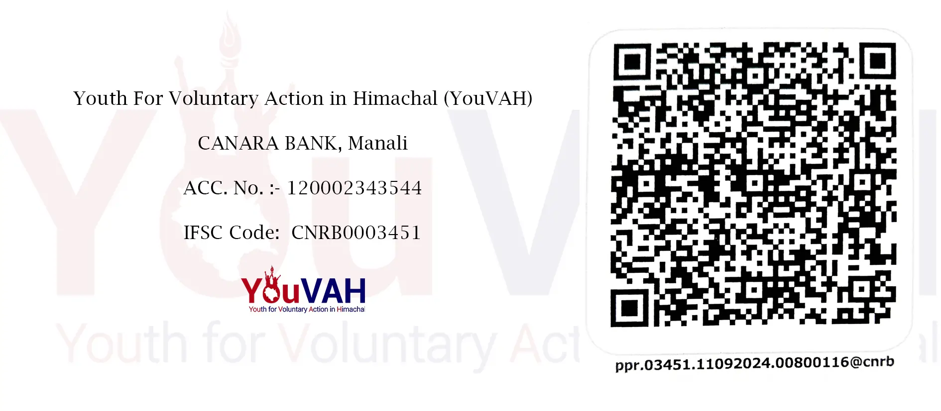 Youvah-NGO-bank-detail-with-qr